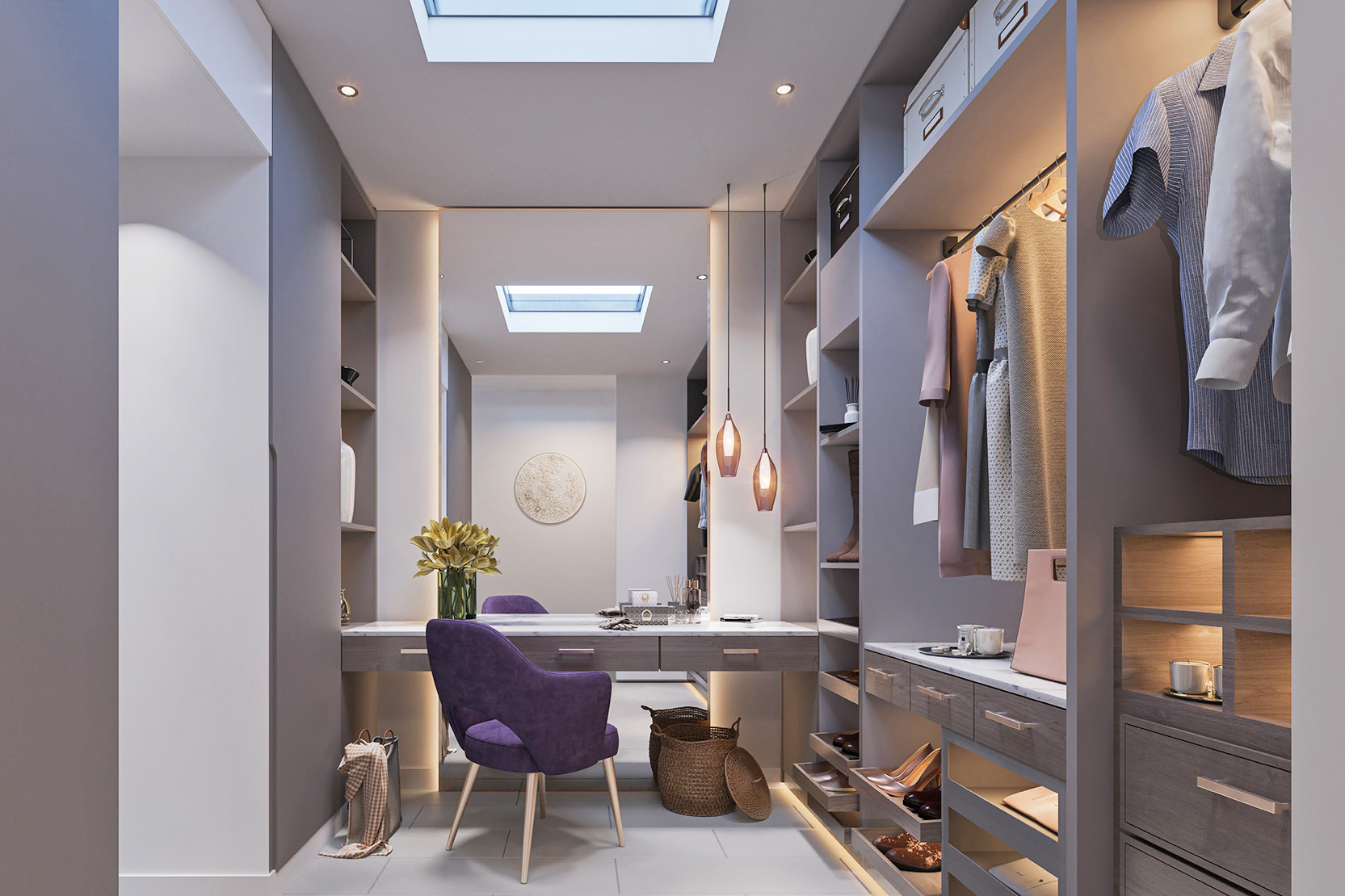 Walk-in Closet in Harmony 2 Villas