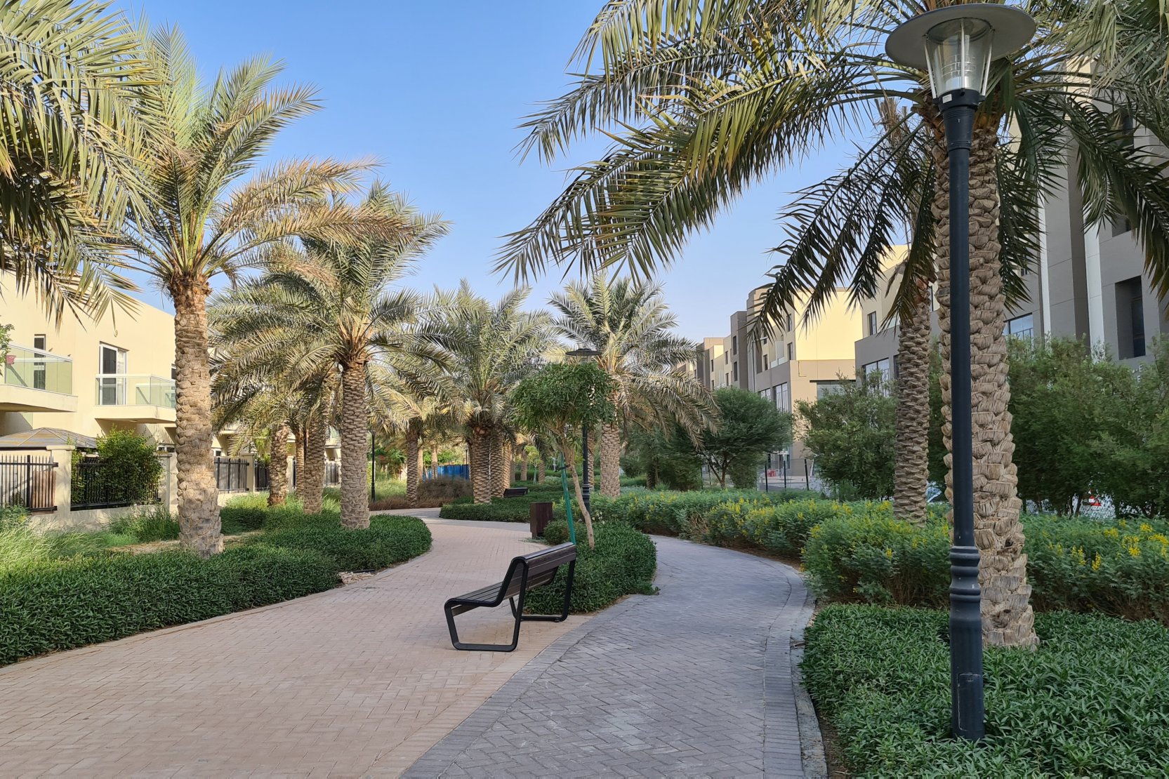 Walkways in Warsan Village