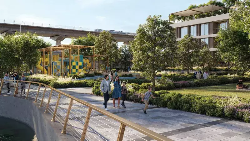 Waterfront Adventure Play-Palace Residences Creek Blue Building 2