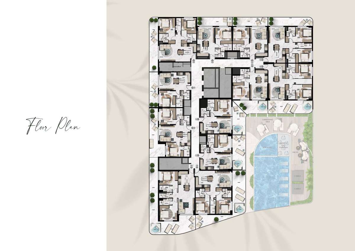 Type 1 - Typical Floor Plan - Aark Terraces