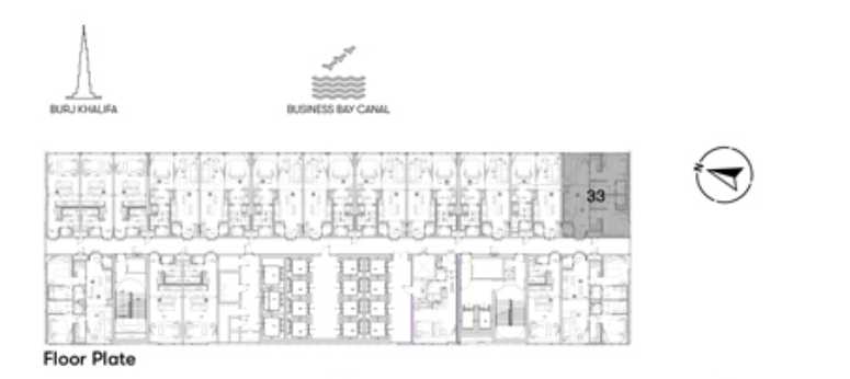 Type 2 - Floor 15-20 - 2BHK