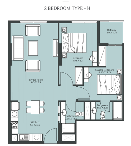 2 BR TYPE H_copy_88