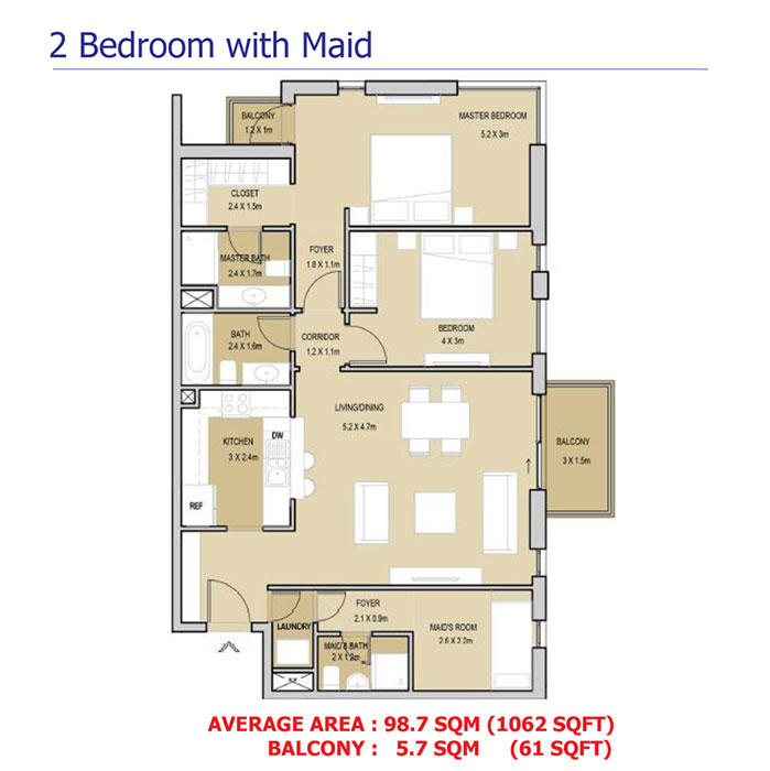 2 bedroom with maid_copy_92