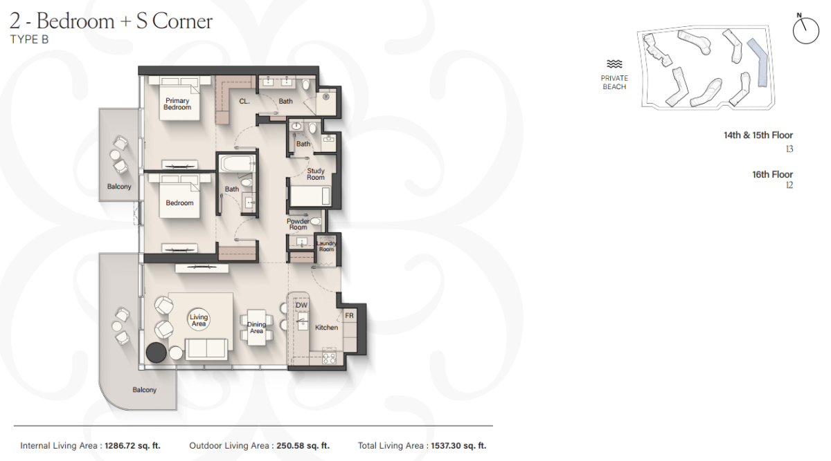 2-BHK - S Corner
