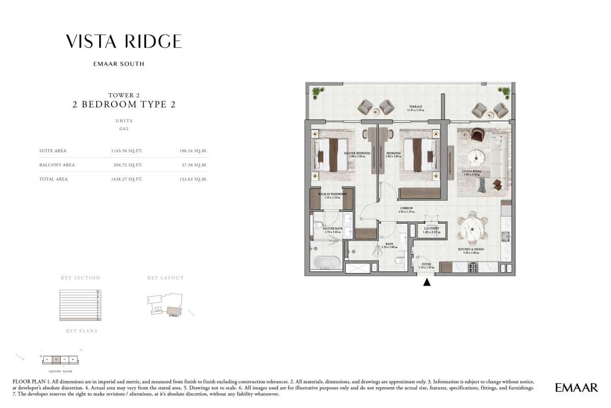 Ground Floor (Type 2, Unit G02) - Vista Tower 2