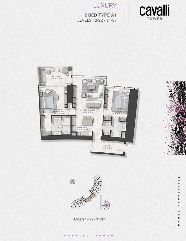 Luxury Type A1, Levels 12-22,31-37