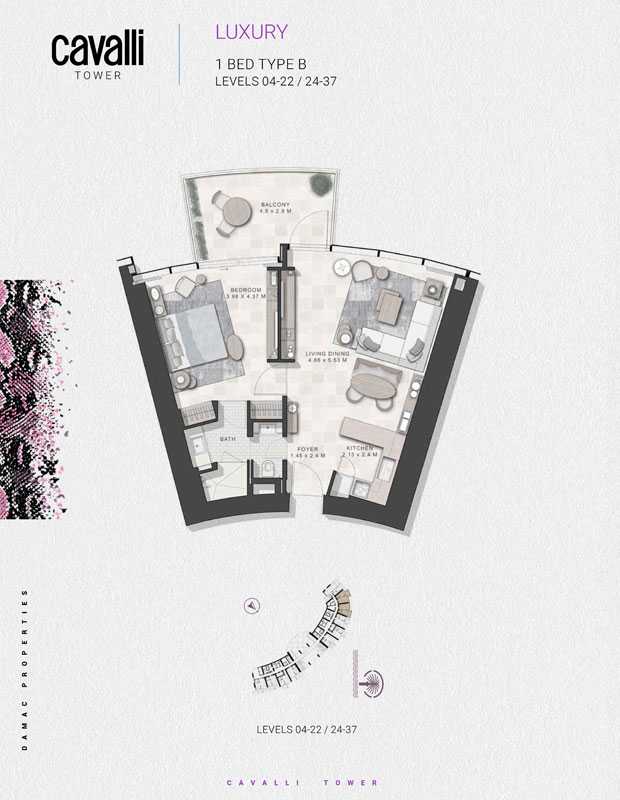 Luxury Type B, Levels 04-22,24-37