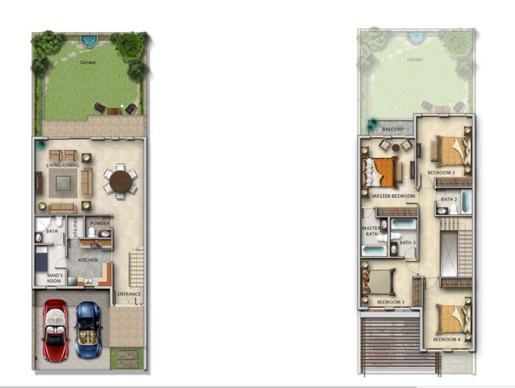 R2-M1,RH-M4 Floor Plan