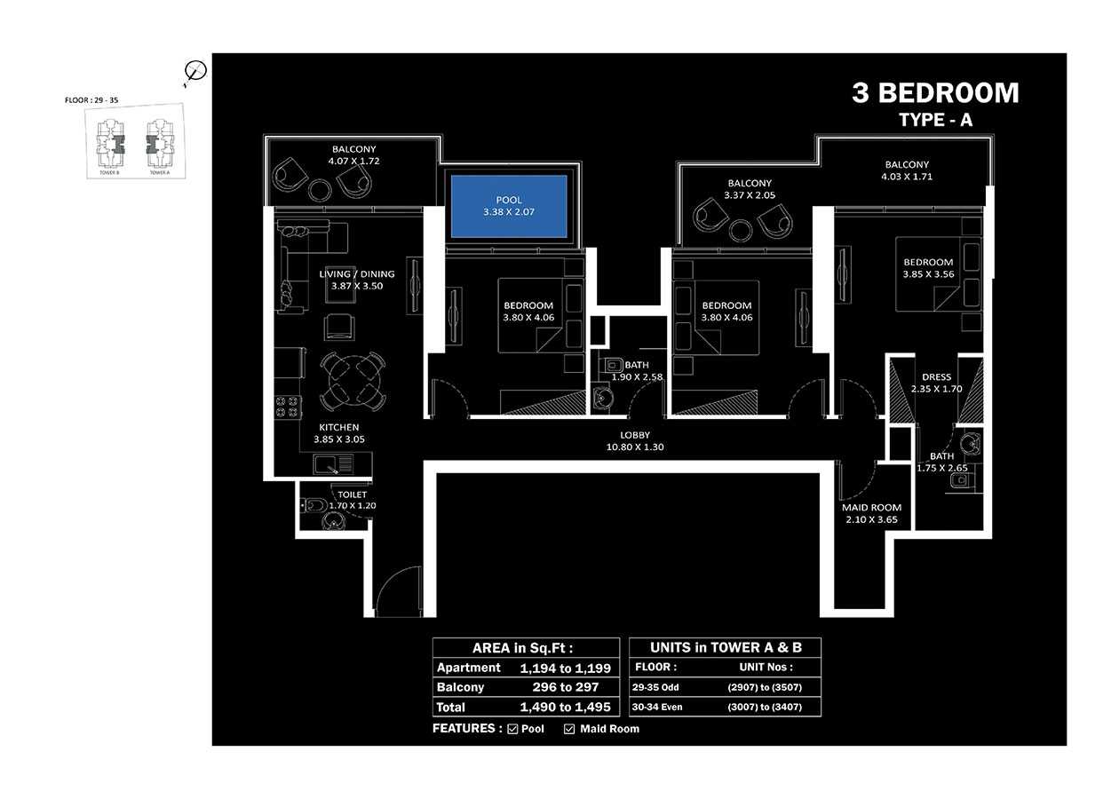 Type A - 3 BHK_copy_99