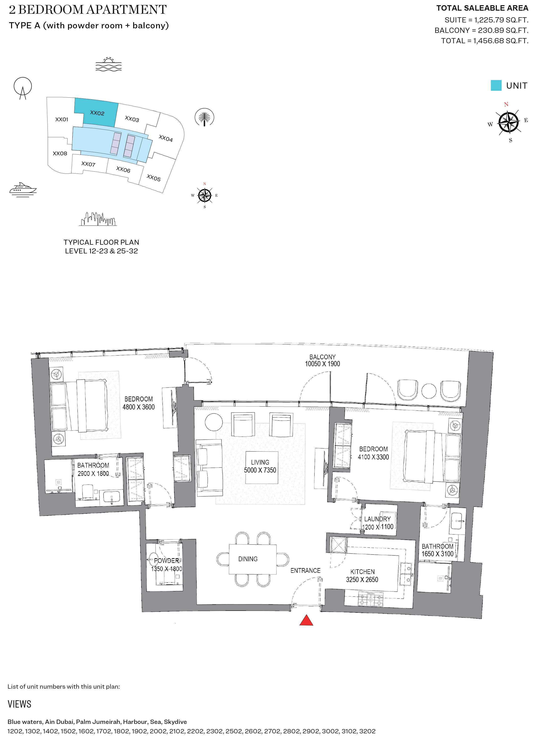 Type A, Level 12-23 & 25-32