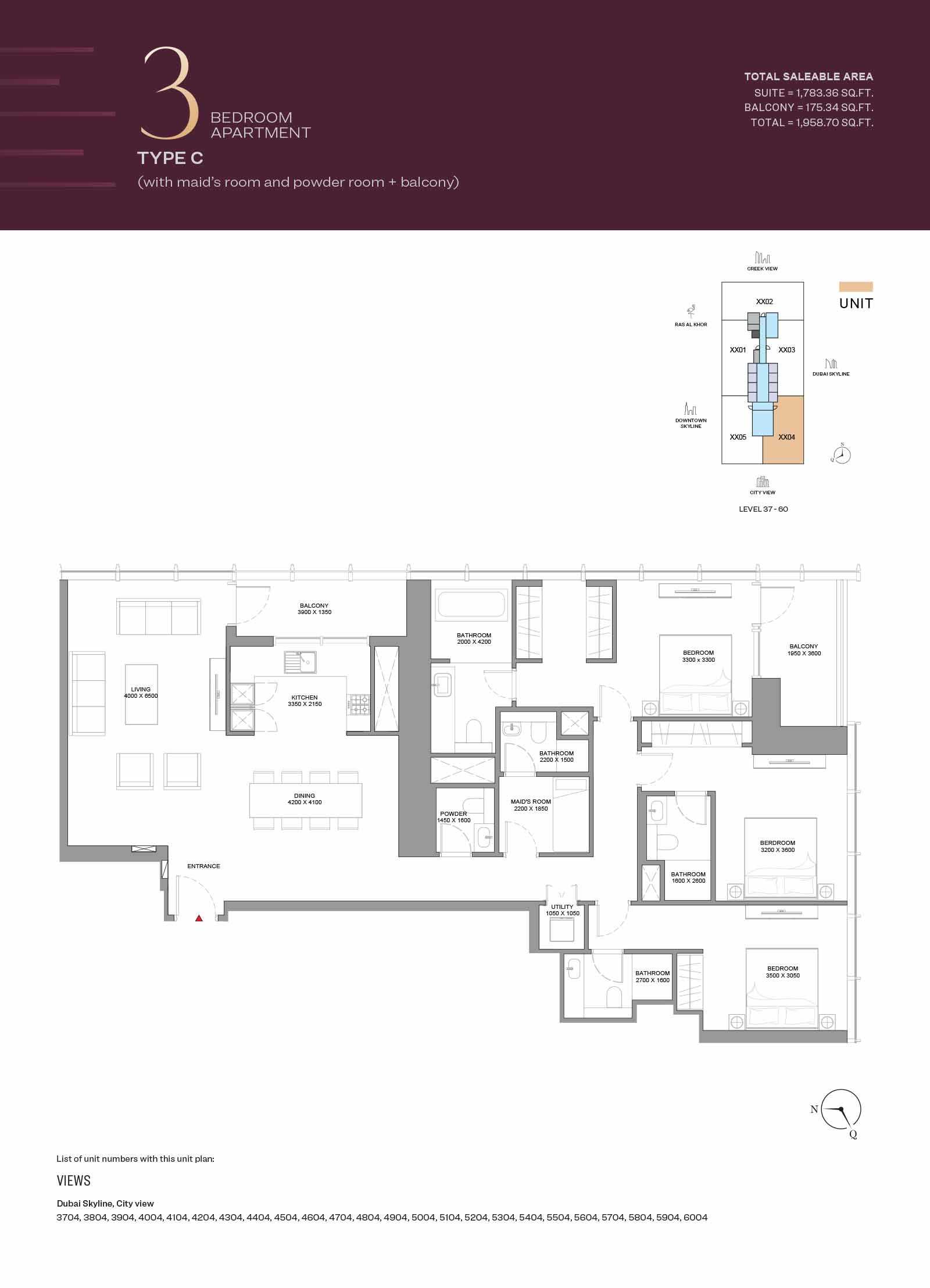Type C - 3BHK_copy_63