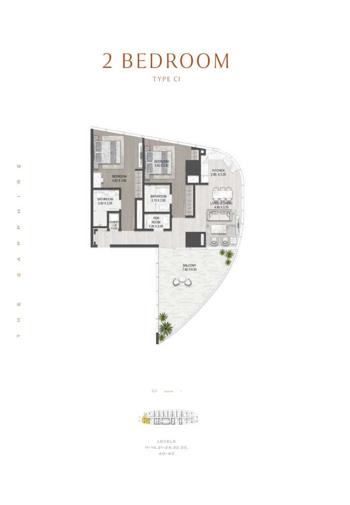 Type C1 - 2 BHK_copy_99
